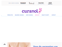 Tablet Screenshot of curanol.nl
